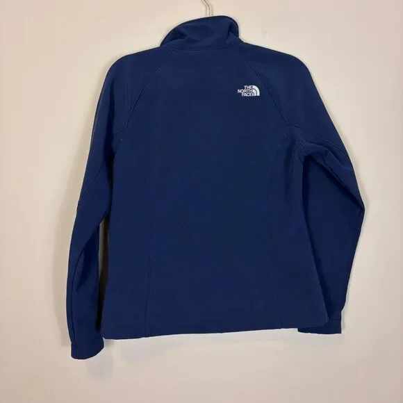 The North Face Blue Hardshell Zip Up Women's Jacket Medium - Picture 2 of 6